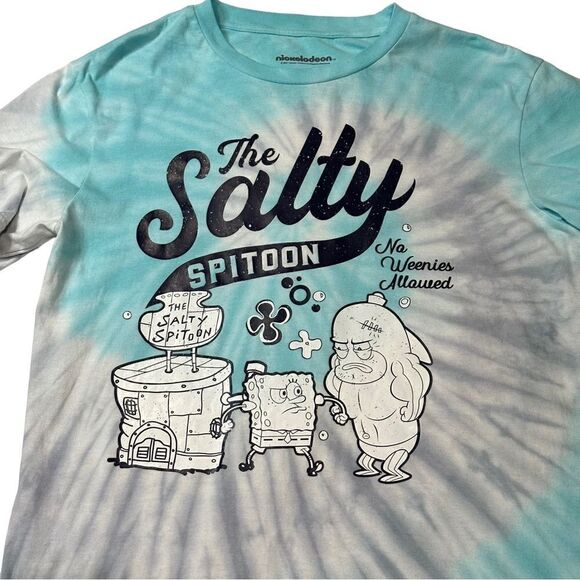 SpongeBob Classic Fit Cotton Short Sleeve Crew Tee Size Small - Picture 4 of 5